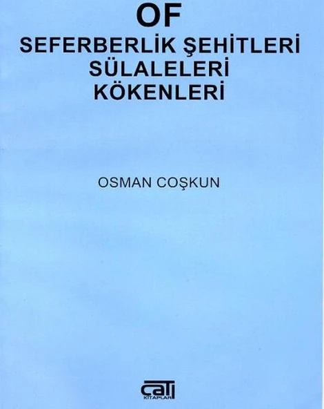 Of Seferberlik Şehitleri Sülaleleri Kökenleri ürün görseli 1