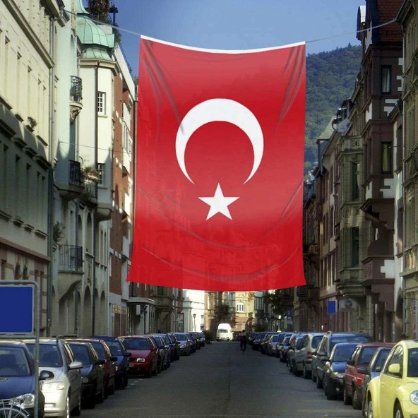Ay Yıldız - Türkiye Bayrağı - Bayrak 400x600 cm -4x6 metre - Raşel Kumaş ürün görseli 1