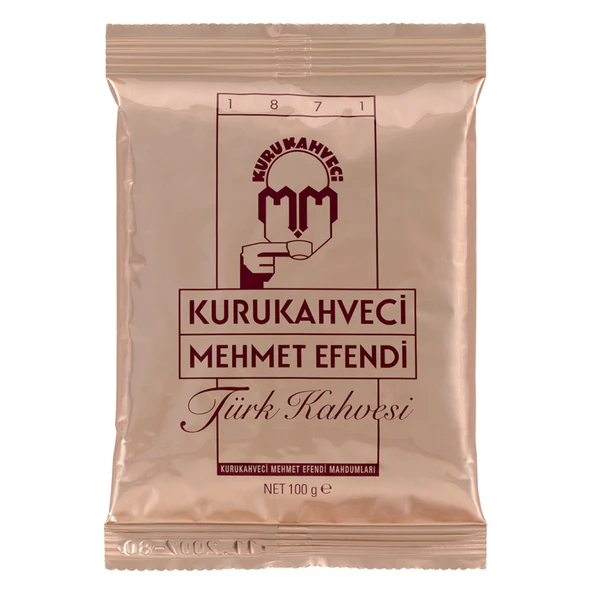 Kuru Kahveci Mehmet Efendi Türk Kahvesi 25x100 gr ürün görseli 1
