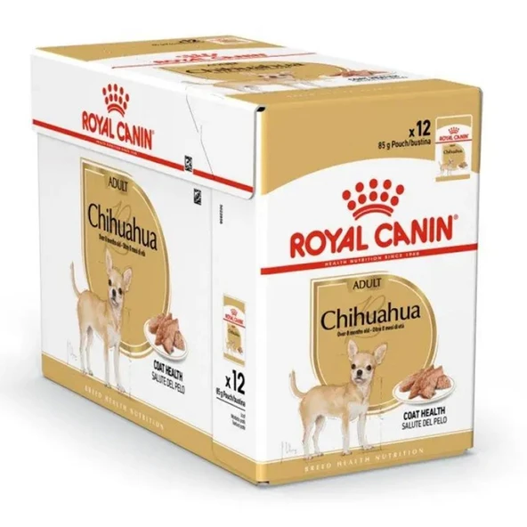 Royal Canin 12'li Chihuahua Pouch Köpek Maması 85 gr ürün görseli 1
