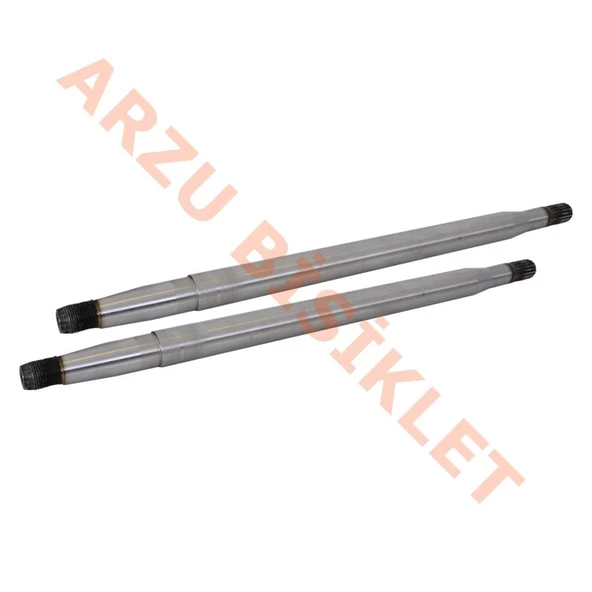 AKS MİLLERİ [ÇİFT] [47 cm] [18 DİŞ] [3 TEKERLEKLİ KASALI] E-BIKE ürün görseli 1