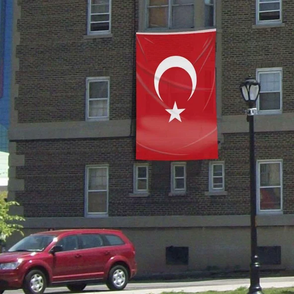 TC Raşel Kumaş Ay Yıldız - Türk Bayrağı -300x450cm - 3x4,5 metre - Bayrak ürün görseli 1