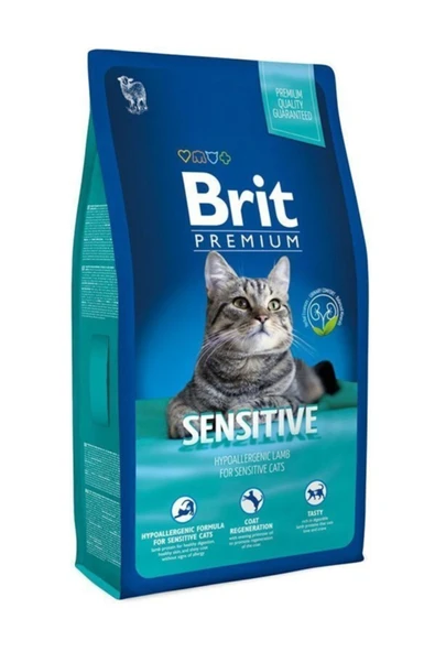 Brit Premium Sensitive Kuzu Etli Kedi Maması 8 Kg ürün görseli 1