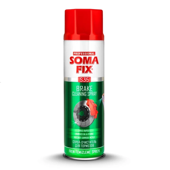 Somafix S38 Fren Balata Temizleme Spreyi 500ml ürün görseli 1