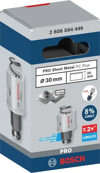 PRO SM PC-Plus Delik Açma Panç 30mm ürün görseli 1