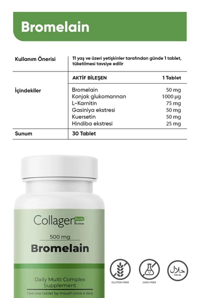 Bromelain - Resim 2