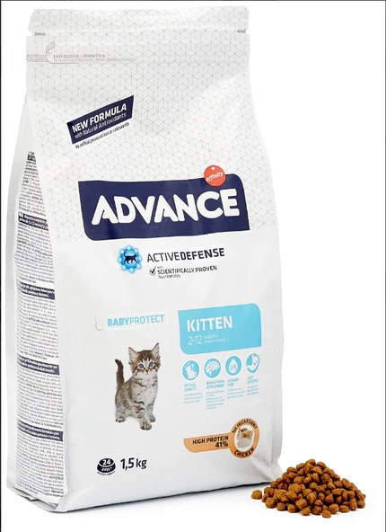Advance Tavuk Etli Açık Yavru Kedi Maması 1 Kg ürün görseli 1