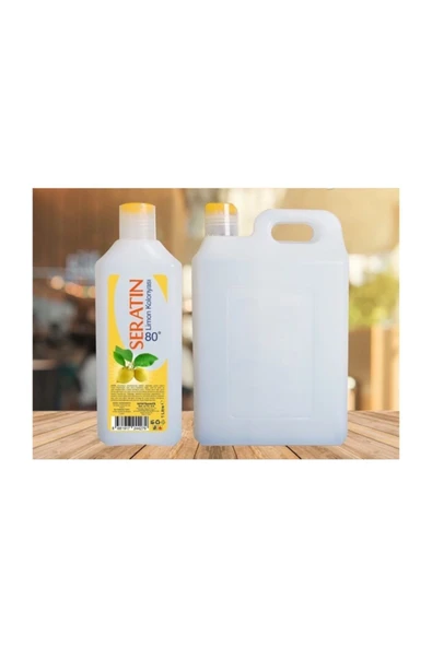 SERATİN Limon Kolanyası 80DERECE 1 Lt - Resim 2