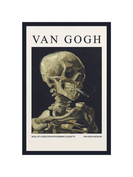 Van Gogh   Sanat Temalı Tasarım Dekoratif Hediye Not Kartı Kartpostal  10x15 cm ürün görseli 1
