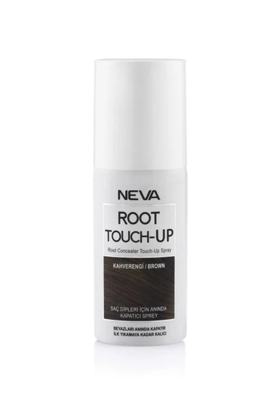 Neva Root Touch Up Beyaz Saç Dipleri Için Anında Kapatıcı Sprey Koyu Kumral 75ml X2 PAKET ürün görseli 1