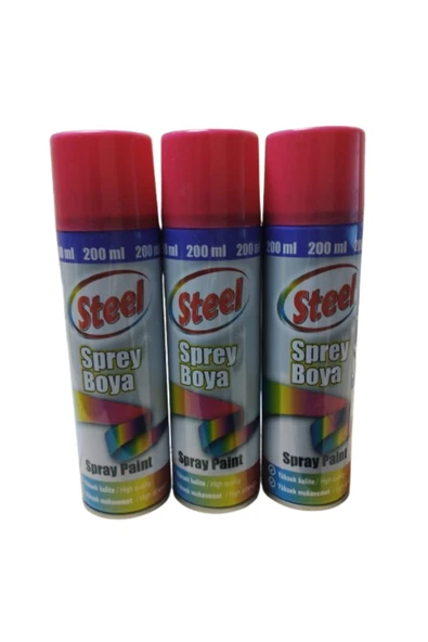 SPREY BOYA-Steel-3 ADET 600 ML ürün görseli 1