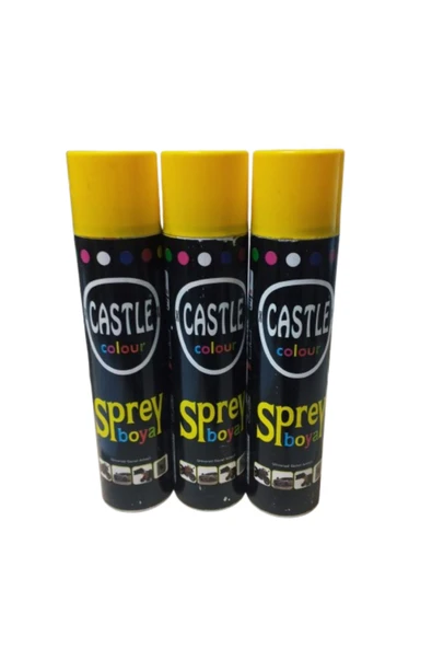 SARI SPREY BOYA 3 ADET 510 ML ürün görseli 1