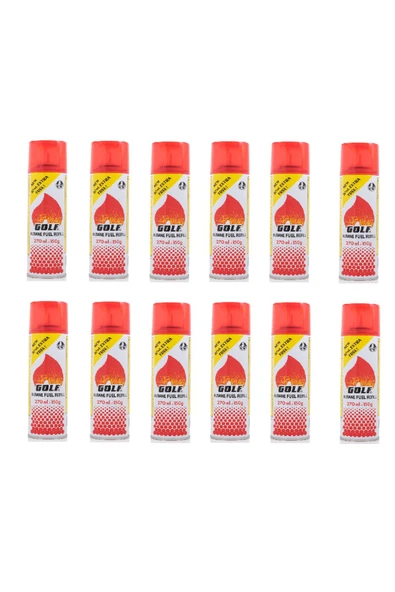 Golf Çakmak Gazı 270 ml 1x12 12 Adet ürün görseli 1