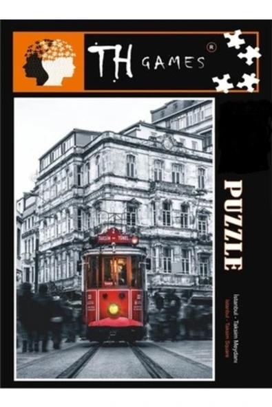 TAHA Kaliteli 1000 Parça Puzzle (istanbul Taksim Meydanı) ürün görseli 1