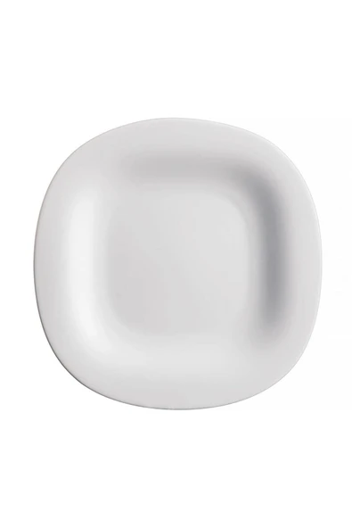 Luxmi Lard Luminarc France Carine Tamperli Beyaz Tatlı Tabağı 19 Cm 6'lı ürün görseli 1