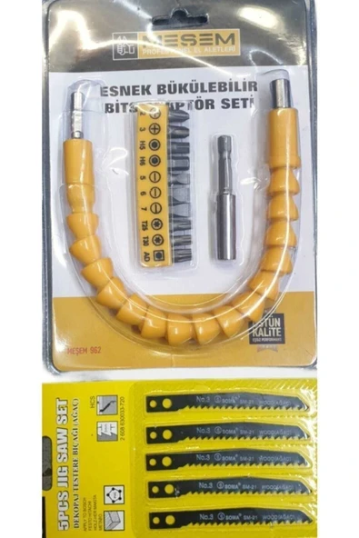 Meşem Esnek Bükülebilir Bits Adaptör Seti ürün görseli 1