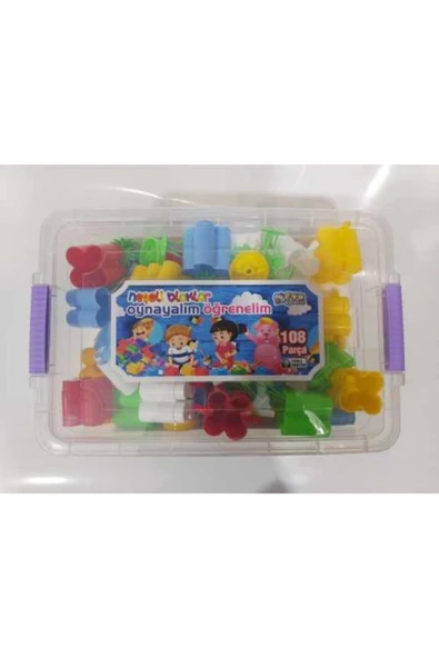 Can Oyuncak 108 Parça Büyük Boy Lego ürün görseli 1