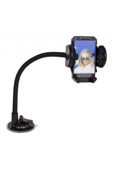 Carub Telefon Tutucu 35cm Uzun Spral Vantuzlu 2 ADET ürün görseli 1