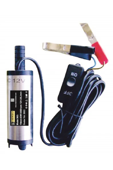 MEŞEM 5502 MAZOT POMPASI 38 MM 12V-60 WAT ürün görseli 1