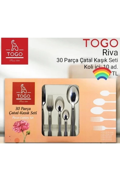 Osmn 452 Çatal-kaşık Seti 30 Parça - Resim 2