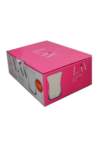 LAV Optik Çaybardak 12li Fma04936 X2 PAKET 24 ADET ÇAYBARDAK ürün görseli 1