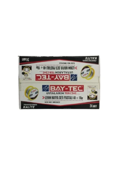 Bay-tec Lehim Havya Teli Pasta 0422 24 Adet Ekonomik ürün görseli 1