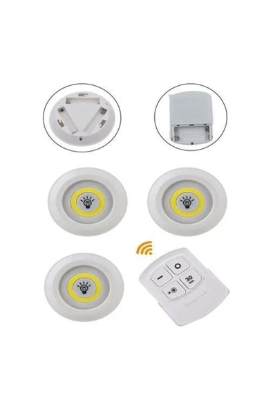 Uazaktan Kumanalı Işık Ayarlı Led Lamba ürün görseli 1