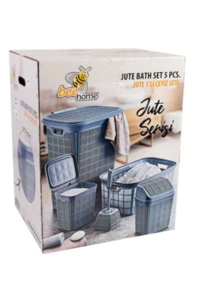 Çeyiz Seti Jute 5 Li Ak587 8710 5878 ürün görseli 1