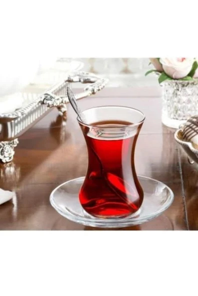 Paşabahçe Çay Seti 96942 sohbet 130cc ürün görseli 1