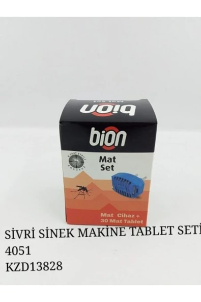 Bion Sivri Sinek Kovucu Mat Set 30lu Tablet + Makına / 4051 X 2 PAKET ürün görseli 1