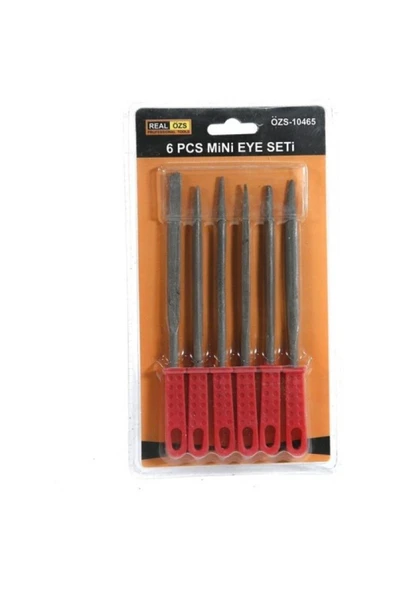 6 Parça Mini Eğe Seti  ÖZS-10465 2 ADET ürün görseli 1
