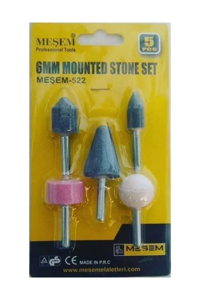 Meşem Mini Kalıpçı Taşlama Seti 5'li (-522) X 2 PAKET ürün görseli 1