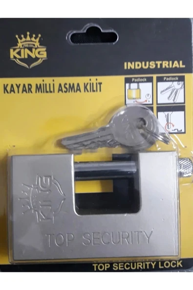REAL KİNG ASMA KİLİT 70MM ürün görseli 1