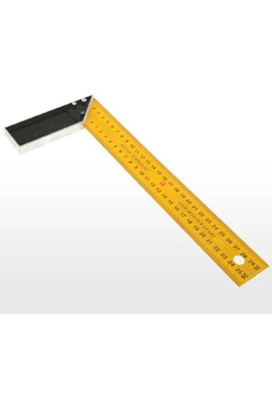 Meşem 555 Marangoz Gönye Sarı 300 Mm 2 ADET ürün görseli 1