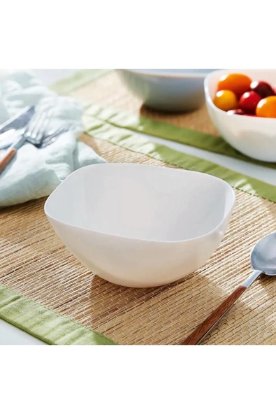 Luxmi Lard Luminarc France Carine Tamperli Çorba Kasesi Tabağı 14 Cm 6'lı - Gri Renk ürün görseli 1