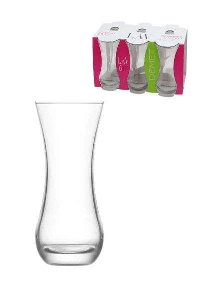 LAV DEMET DMT303 E 6LI ÇAY BARDAĞI X2 PAKET 12 ADET ÇAY BARDAĞI ürün görseli 1