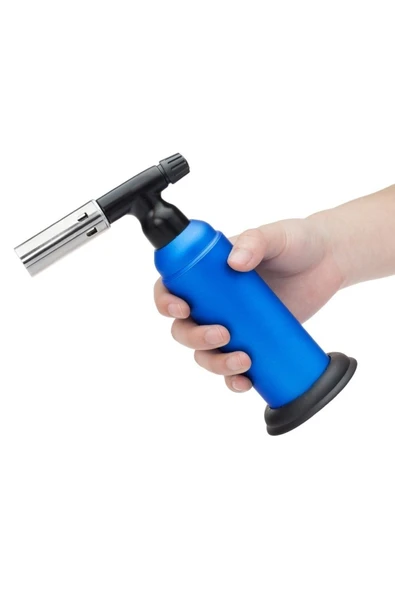 Bs-850 Çift Alev Çıkışlı Bütan Gaz Torch Pürmüz Mavi Alev ürün görseli 1