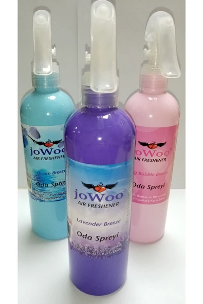 JOWOO Oda Spreyi Aır Fresheneder Lavanta Kokulu 350 ml 3 ADET ürün görseli 1