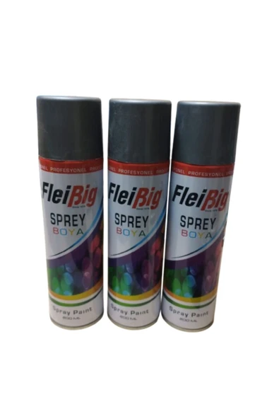 SPREY BOYA KALİTELİ GRİ  12 ADET 2400 ML ürün görseli 1