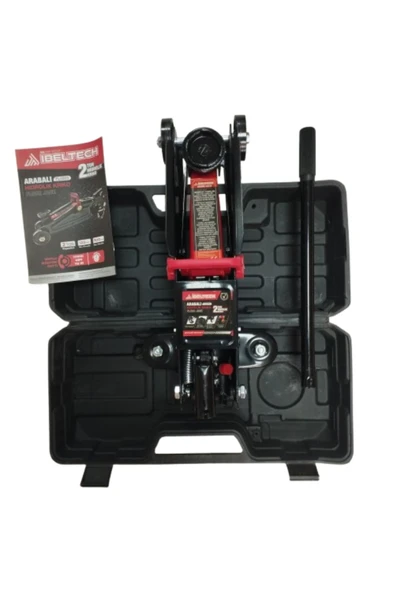 IBELTECH 2 TON HİDROLİK ARABALI KRİKO ürün görseli 1