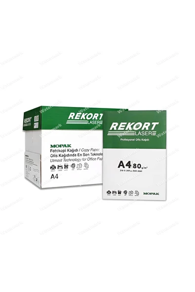 Mopak Fotokopi Kağıdı 80 gr A4 Rekort (5'Lİ PAKET) ürün görseli 1