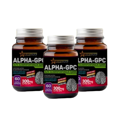 Sirius Alpha Gpc 300 Mg 60 Kapsül 3 Adet ürün görseli 1