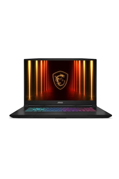 MSI Katana 17 Hx B14wfk-216xtr I7-14650hx 32gb Ddr5 Rtx5060 Gddr7 8gb 1tb Ssd 17.3 Qhd 240hz Dos Gam ürün görseli 1