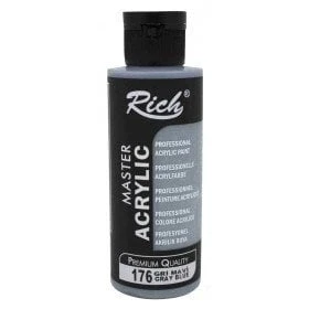 Rich Master Akrilik 120 Cc Gri Mavi Akr-120-176 ürün görseli 1