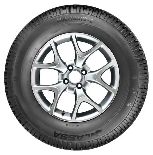 Lassa 215/70r15c 109/107s multıways-c 8pr Kamyonet 4 mevsim 2025 ürün görseli 1