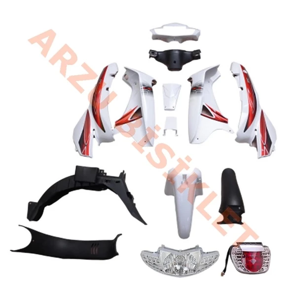 KAPORTA SET [BEYAZ] [FAR+STOP DAHİL] MONDIAL SFC CUB ürün görseli 1