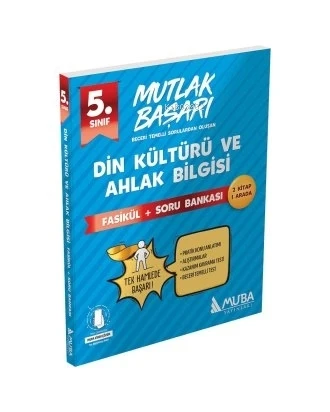 Muba 5.Sınıf Mutlak Başarı Din Kültürü Fasikül+Soru Bankası ürün görseli 1