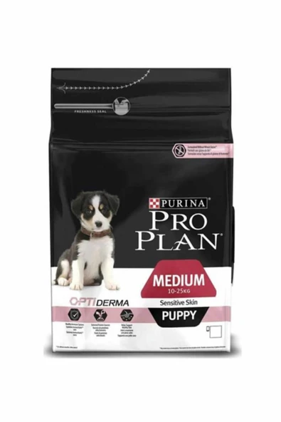 Pro Plan Puppy Somonlu Orta Irk Hassas Derili Yavru Köpek Maması 12kg ürün görseli 1