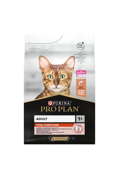 Pro Plan Somon ve Pirinçli Yetişkin Kedi Maması 10kg ürün görseli 1
