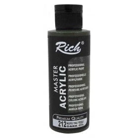 Rich Master Akrilik 120 Cc Koyu Yağ Yeşil Akr-120-212 ürün görseli 1